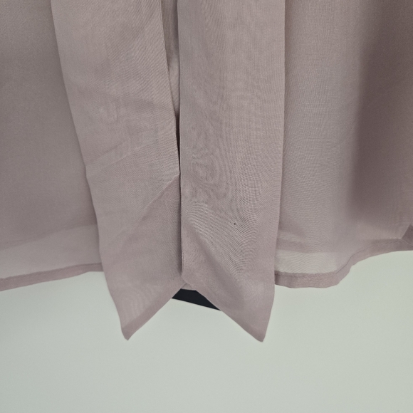 Brooks Brother Pink Silk Button Down Shirt with Neck Tie - Picture 4 of 11